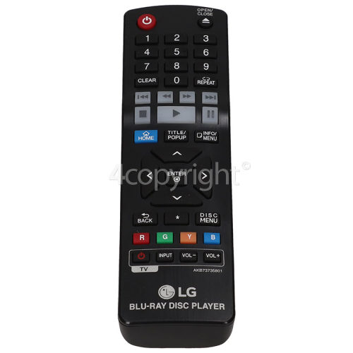 LG AKB73735801 Remote Control