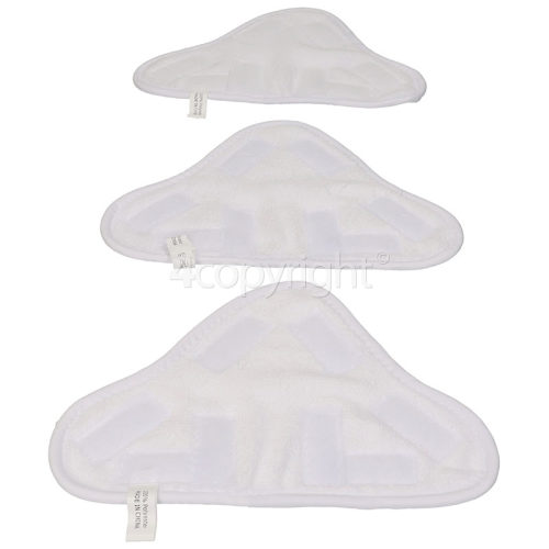 Holme Compatible H20 X5 Microfibre Cloth Pads (Pack Of 3)