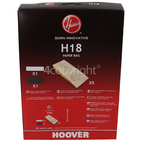 Hoover H18 Dust Bags