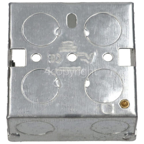 Wellco Single 35mm Metal Pattress Box