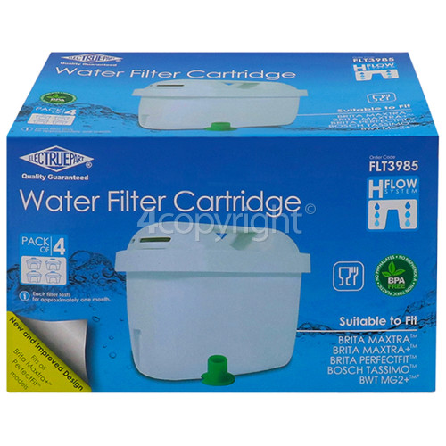 Water Filter For Brita Maxtra (4 Pack)