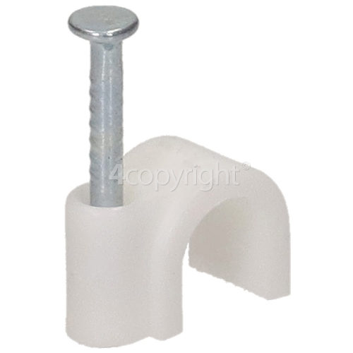 Wellco Pack Of 100 Co-Axial Cable Clips