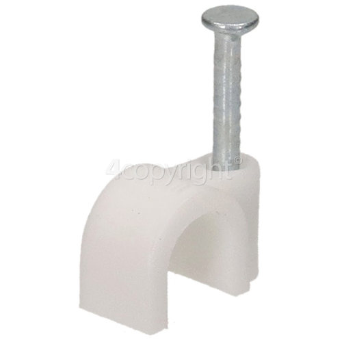 Wellco Pack Of 100 Co-Axial Cable Clips