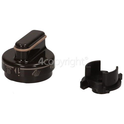 Bauknecht Timer Control Knob - Brown