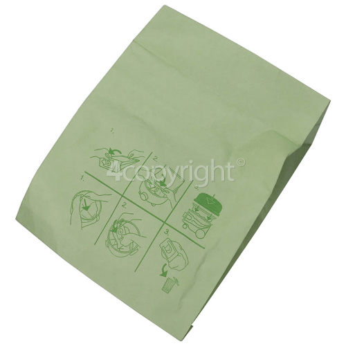 Numatic NRV200-22 Compatible NVM-1CH Paper Dust Bag (Pack Of 10)