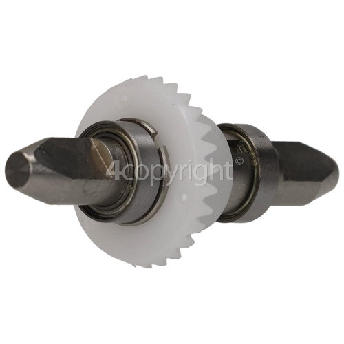 Gtech Compatible Gtech AirRam Drive Cog Shaft Spindle & Bearings