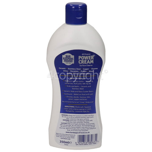 Kilrock Kilrock Bar Keepers Friend Surface Cleaner Power Cream - 350ml