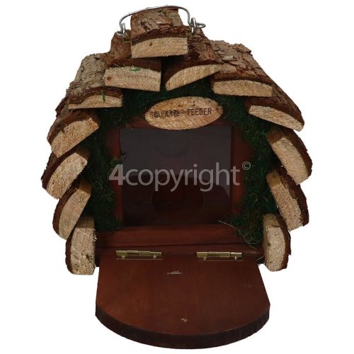 Natures Market Wooden Squirrel Feeder