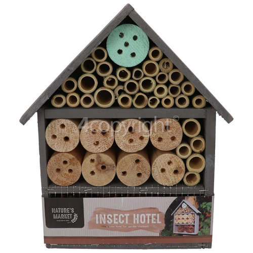 Natures Market Wooden Insect & Bee Feeding Hotel