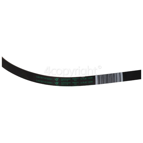 Bauknecht Poly-Vee Drive Belt - 1239J5PJE