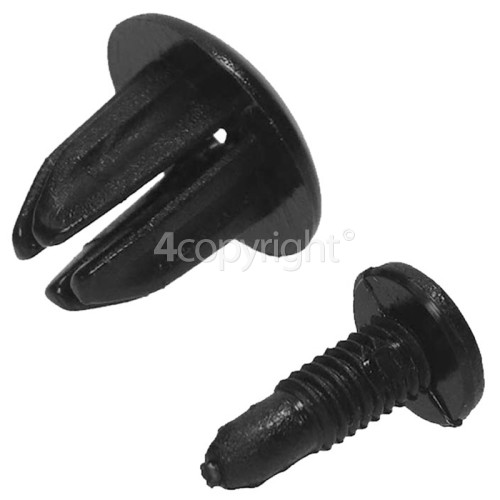 Belling 444448837 Hob Fixing Button - Black