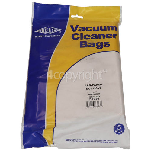 Hoover S7 Dust Bag (Pack Of 5) - BAG86