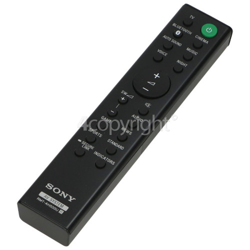 Sony RMT-AH500U Remote Control