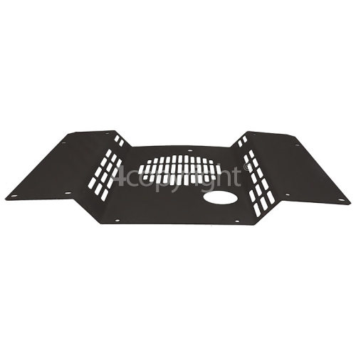 Rangemaster 91840 PROFESSIONAL PLUS 90 CER. CRANBERRY Main Oven Baffle