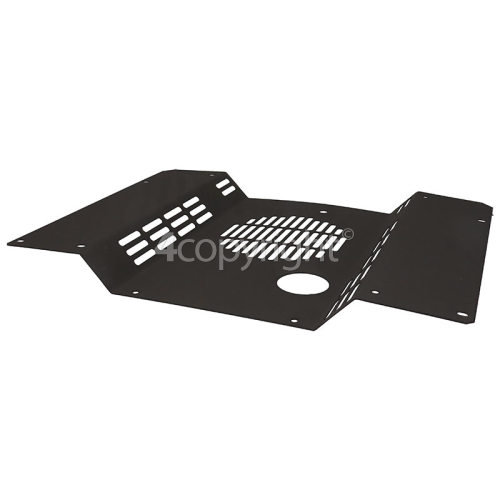 Rangemaster 91840 PROFESSIONAL PLUS 90 CER. CRANBERRY Main Oven Baffle