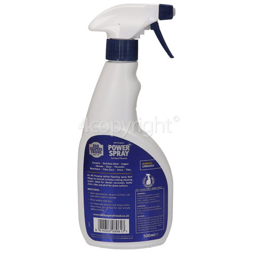 Bar Keepers Friend All Purposepower Spray Surface Cleaner : Wood, Copper, Stainless Steel, Pewter, Glass, Tiles Etc.