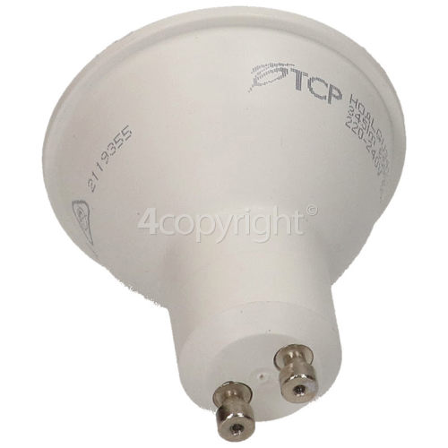 TCP 4.6W GU10 LED Non-Dimmable Spotlight Lamp (Daylight) 50W Equivalent