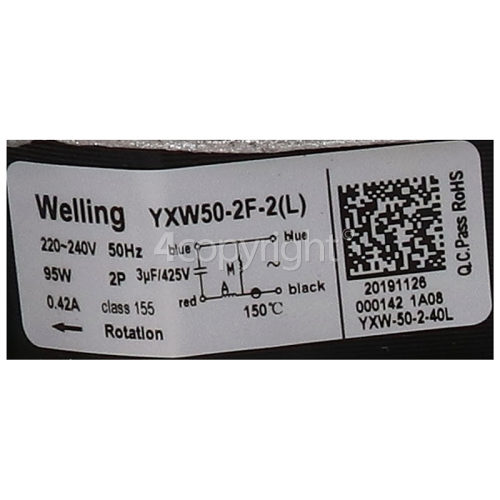 KDW12SL3A Wash Pump Motor 95W