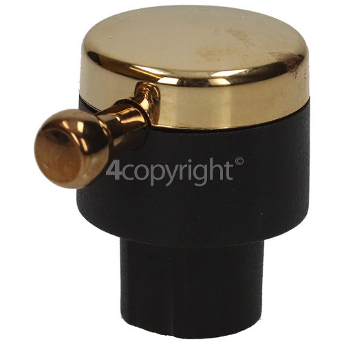 Rangemaster Hob/Grill Control Knob - Gold/Black