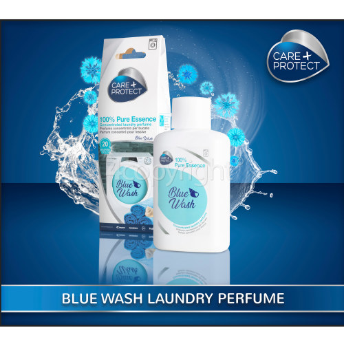 Care+Protect 100% Pure Essence Concentrated Laundry Perfume - Blue Wash (LaundryCare / Cleaning)