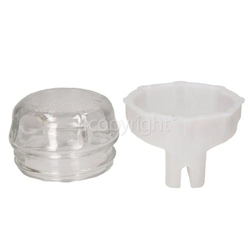 Bosch Neff Siemens Glass Lamp Lens Assembly