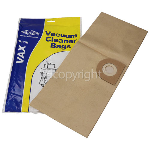 Vax 2306 Vax 1S Vacuum Dust Bag (Pack Of 5) - BAG120