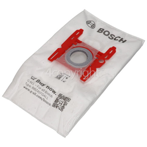 Bosch Synthetic Vacuum Dust Bag (Type G) - Pack Of 4