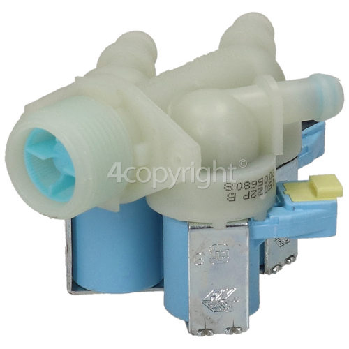 Leisure Cold Water Triple Solenoid Inlet Valve : 180Deg. With Protected Push Connectors