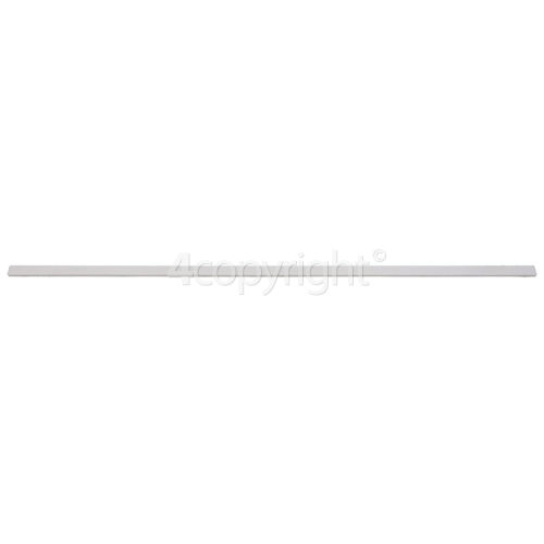 Whirlpool NG94250/G/BS Glass Shelf Front Trim, White, 470mm