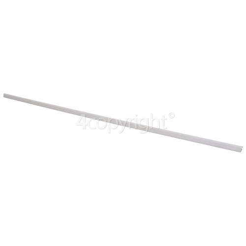 Whirlpool NG94250/G/BS Glass Shelf Front Trim, White, 470mm