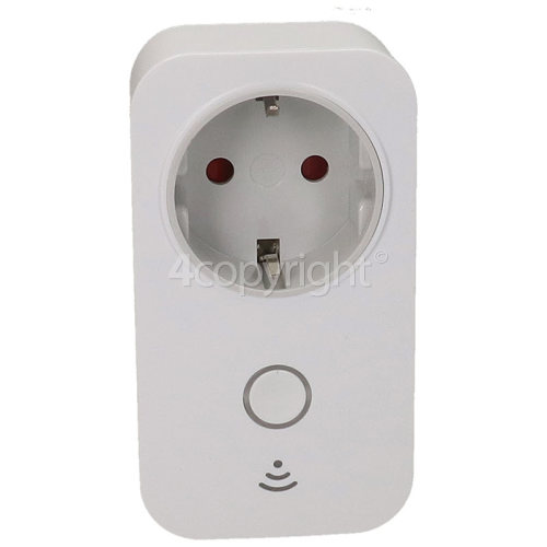 TCP Tcp Smart Wifi Socket Single White EU ( Two Round Pin )