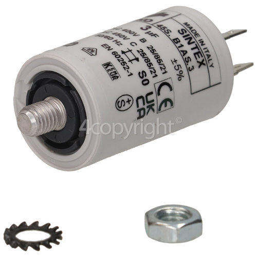 Ignis ADL126/W Capacitor 3UF 400V