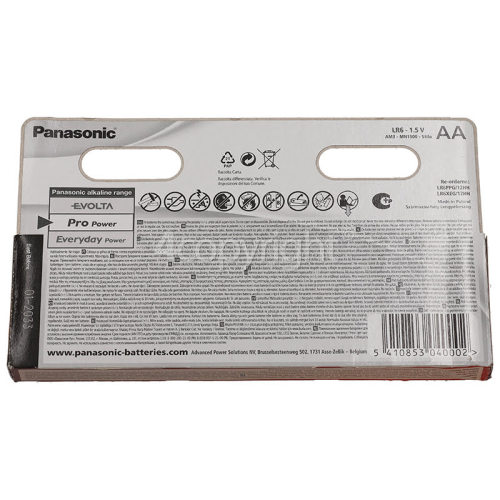 Panasonic AA Pro Power Alkaline Batteries