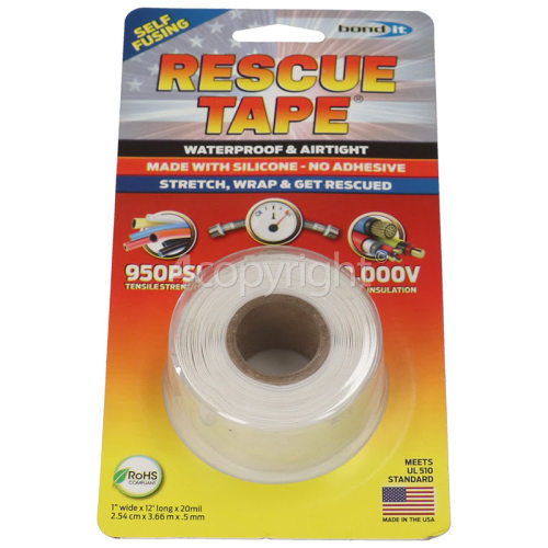 Bond-It Silicone Repair & Rescue Tape - White