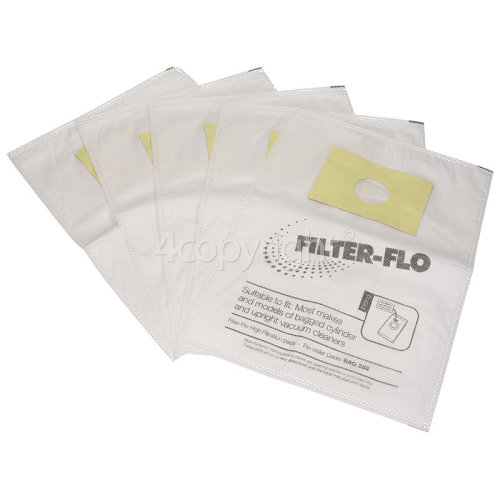 Filter-Flo Upright/Cylinder Vacuum Adaptor Bag (Pack Of 5)