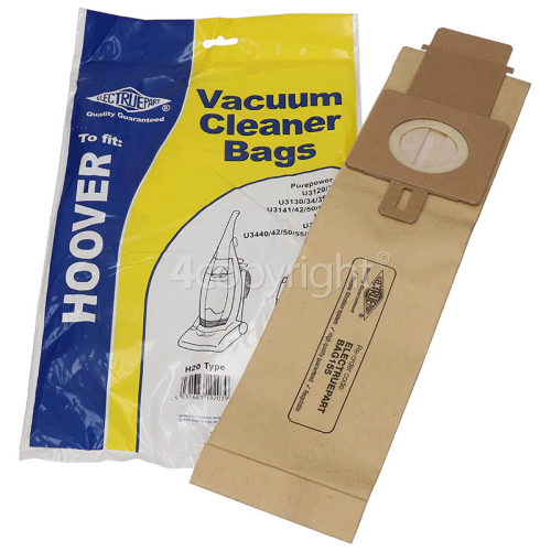 Hoover H20 Dust Bag (Pack Of 5) - BAG155