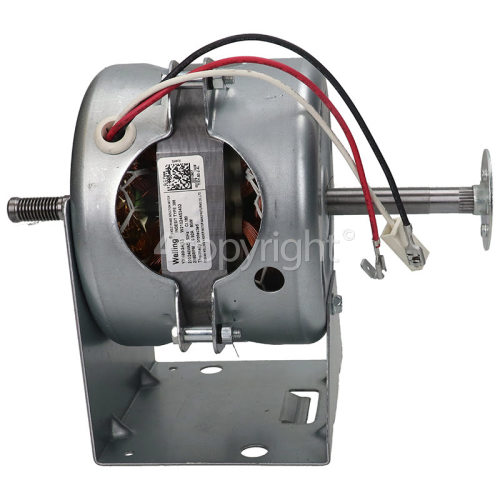 Hotpoint T/D Motor : Welling Type 386 YXH80-2A(L) : Motor & Cradle & Capacitor