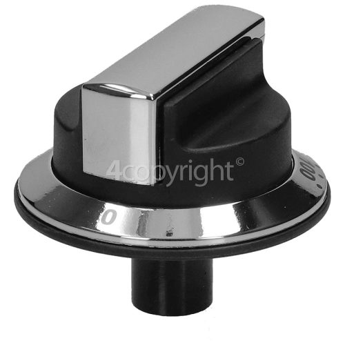 Rangemaster 9113 FX BLACK CHROME Cooker Thermostat Control Knob