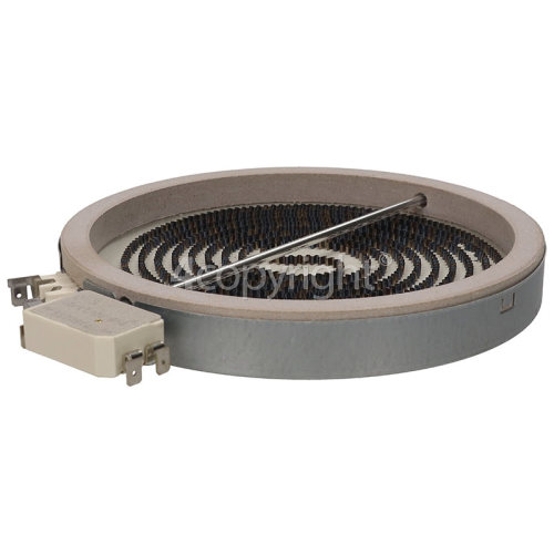 Kenwood Medium Ceramic Hob Hotplate Element : Eika 2002032832 1800W / Outer Diameter: 200mm