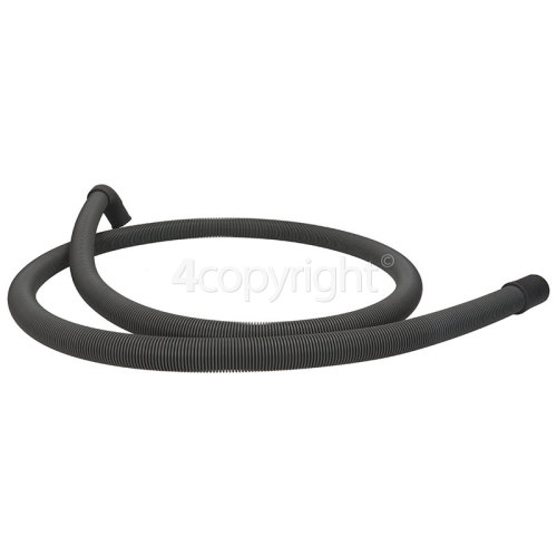 DI624 1.8Mtr. Drain Hose 21mm, With Right Angle End 21mm Dia. Internal.