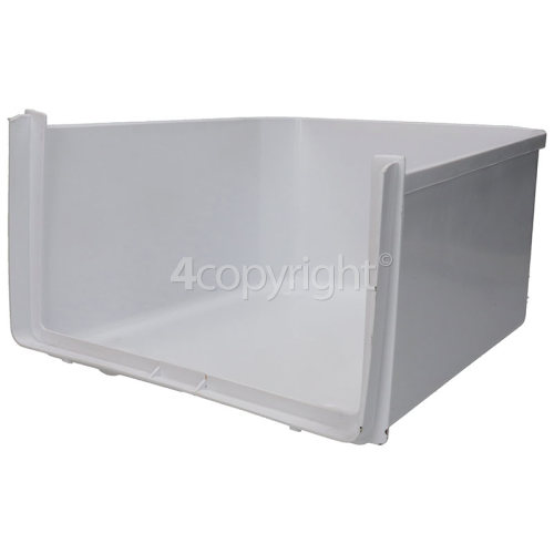 Indesit Fridge Crisper Drawer Body - White