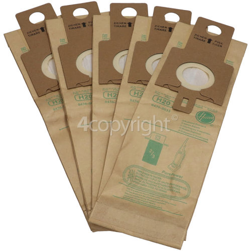 Hoover PU71 PU01011 H20 Purepower High Filtration Dust Bags