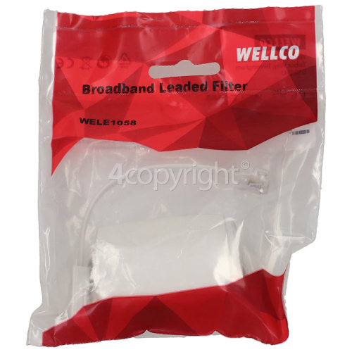 Wellco ADSL Broadband Leaded Filter
