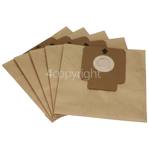 Menalux High Quality Compatible Replacement H58/H63/H64 Dust Bag (Pack Of 5) - BAG266