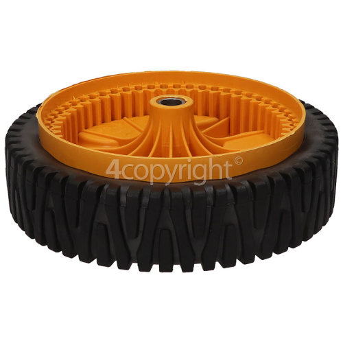 Flymo with wheels hot sale