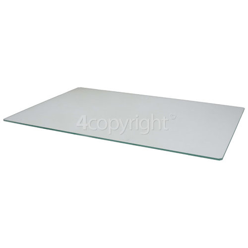 Grundig Upper Fridge Glass Shelf : 445x300mm