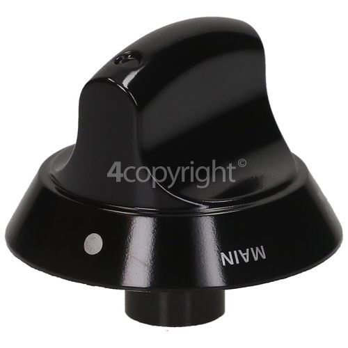 Hotpoint C367EXH (T) Cooker Control Knob - Black