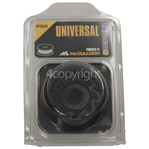 Universal Powered By McCulloch SPO028 Spool & Line