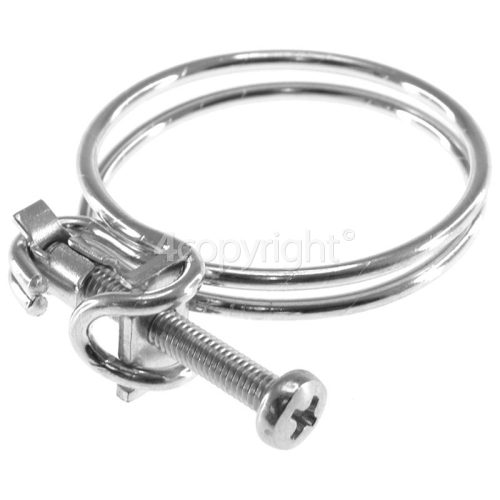 Hisense HS6120W Clamp - Wire / Hose Clip 38MM DIA. : Also Fits HISENSE WFGE90161VM Etc.