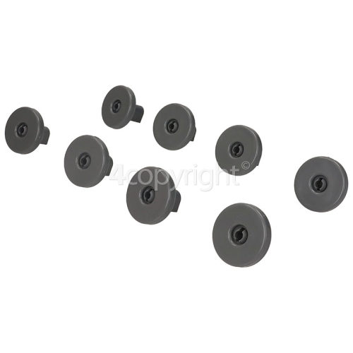 Zanussi Lower Basket Wheel - Pack Of 8